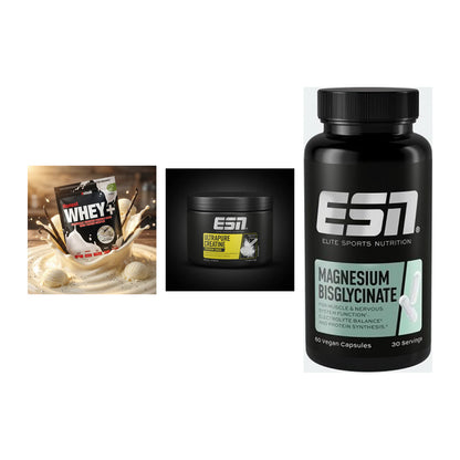 Einsteiger-Set: Sinob Honest + ESN Ultrapure + ESN Magnesium – alle enthaltenen Artikel