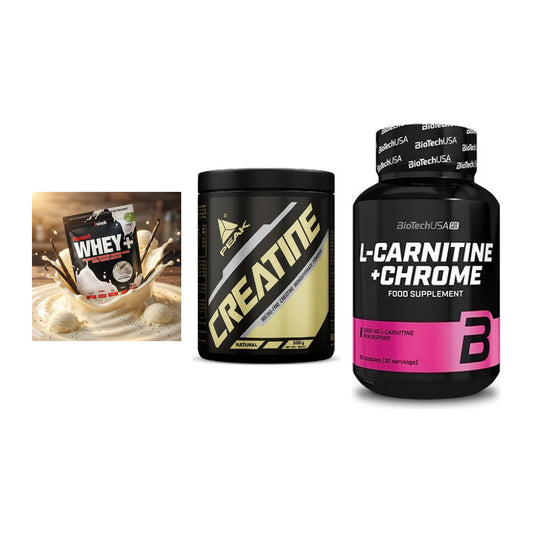 Einsteiger-Set: Sinob Honest + Peak Creatin + BioTech L-Carnit – alle enthaltenen Artikel