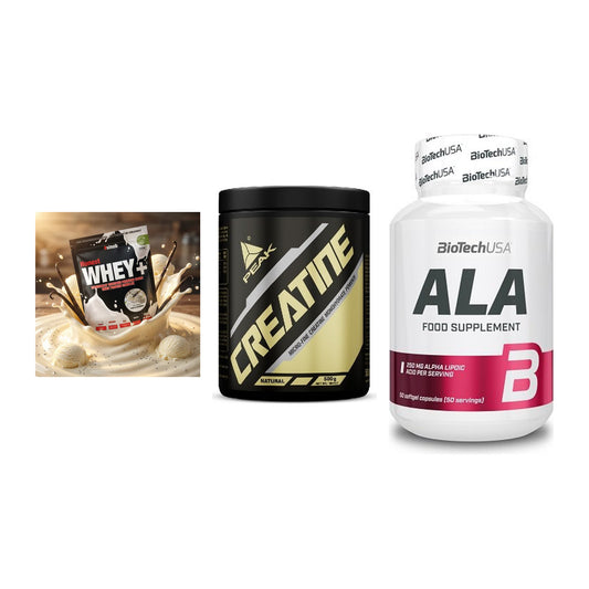 Einsteiger-Set: Sinob Honest + Peak Creatin + BioTech ALA – alle enthaltenen Artikel