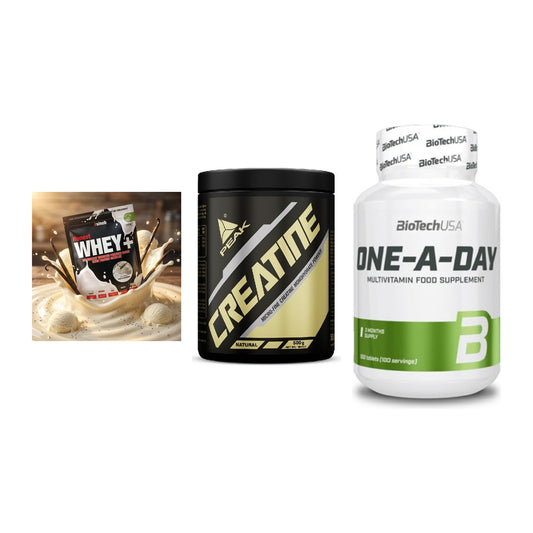 Einsteiger-Set: Sinob Honest + Peak Creatin + BioTech One A – alle enthaltenen Artikel