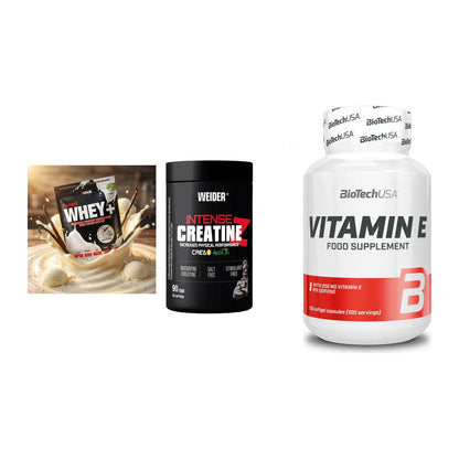 Einsteiger-Set: Sinob Honest + Weider Intense + BioTech Vitamin – alle enthaltenen Artikel