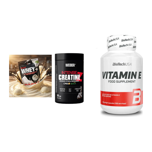 Einsteiger-Set: Sinob Honest + Weider Intense + BioTech Vitamin – alle enthaltenen Artikel