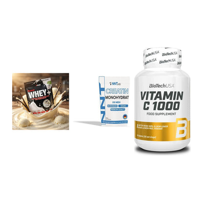 Einsteiger-Set: Sinob Honest + NNT Creatin + BioTech Vitamin – alle enthaltenen Artikel