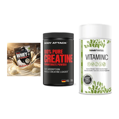 Einsteiger-Set: Sinob Honest + Body Attack 100% + Sinob Vitamin C – alle enthaltenen Artikel