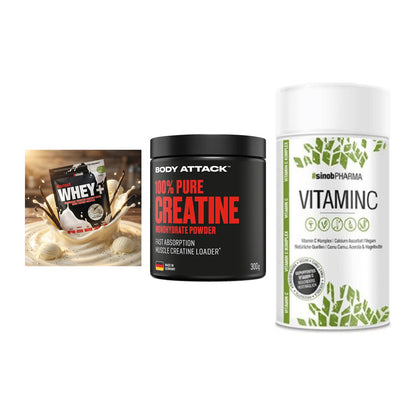 Einsteiger-Set: Sinob Honest + Body Attack 100% + Sinob Vitamin C – alle enthaltenen Artikel