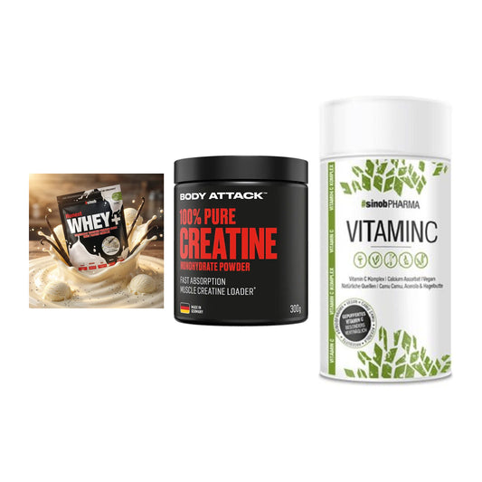 Einsteiger-Set: Sinob Honest + Body Attack 100% + Sinob Vitamin C – alle enthaltenen Artikel