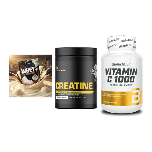 Einsteiger-Set: Sinob Honest + Dedicated + BioTech Vitamin – alle enthaltenen Artikel