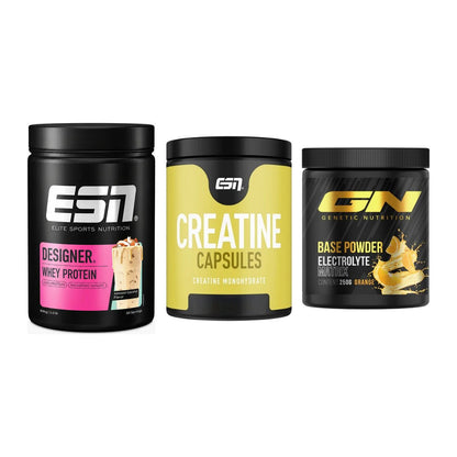 Einsteiger-Set: ESN Designer + ESN Ultrapure + GN Base Powder – alle enthaltenen Artikel