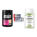 Einsteiger-Set: ESN Designer + Nutrend Creatine + Sinob Curcumin – alle enthaltenen Artikel