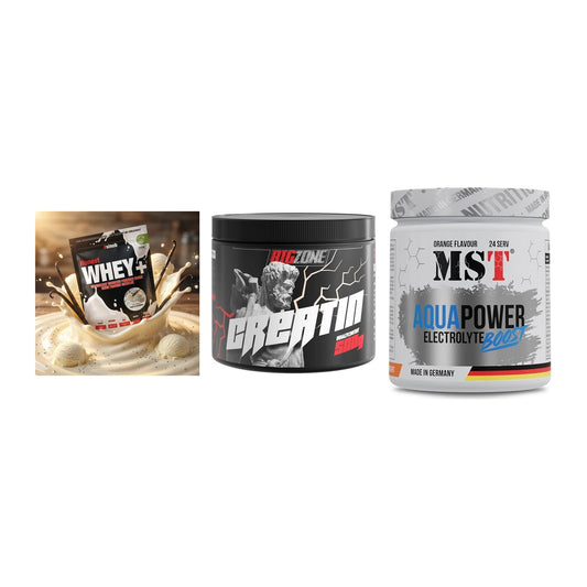Einsteiger-Set: Sinob Honest + Big Zone Creatin + MST Aqua Power – alle enthaltenen Artikel