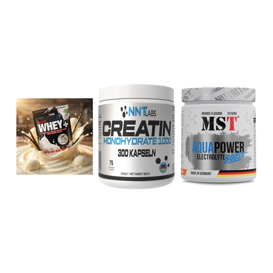 Einsteiger-Set: Sinob Honest + NNT Creatin 1000 + MST Aqua Power – alle enthaltenen Artikel