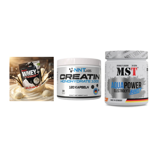 Einsteiger-Set: Sinob Honest + NNT Creatin 1000 + MST Aqua Power – alle enthaltenen Artikel