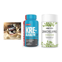 Einsteiger-Set: Sinob Honest + Nutrend Kre-Alka + Sinob Zink