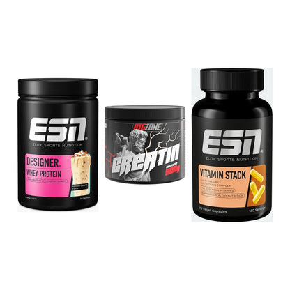 Einsteiger-Set: ESN Designer + Big Zone Creatin + ESN Vitamin – alle enthaltenen Artikel