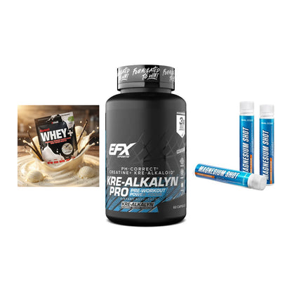 Einsteiger-Set: Sinob Honest + EFX Kre-Alkalyn + Body Attack – alle enthaltenen Artikel