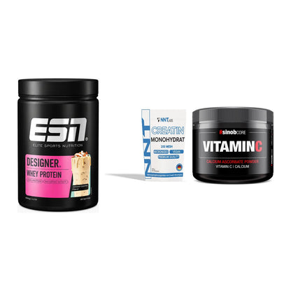 Einsteiger-Set: ESN Designer + NNT Creatin + Sinob Vitamin C – alle enthaltenen Artikel
