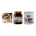 Einsteiger-Set: Sinob Honest + Scitec Creatine + MST Aqua Power – alle enthaltenen Artikel