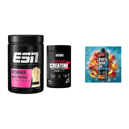 Einsteiger-Set: ESN Designer + Weider Intense + Body Attack – alle enthaltenen Artikel