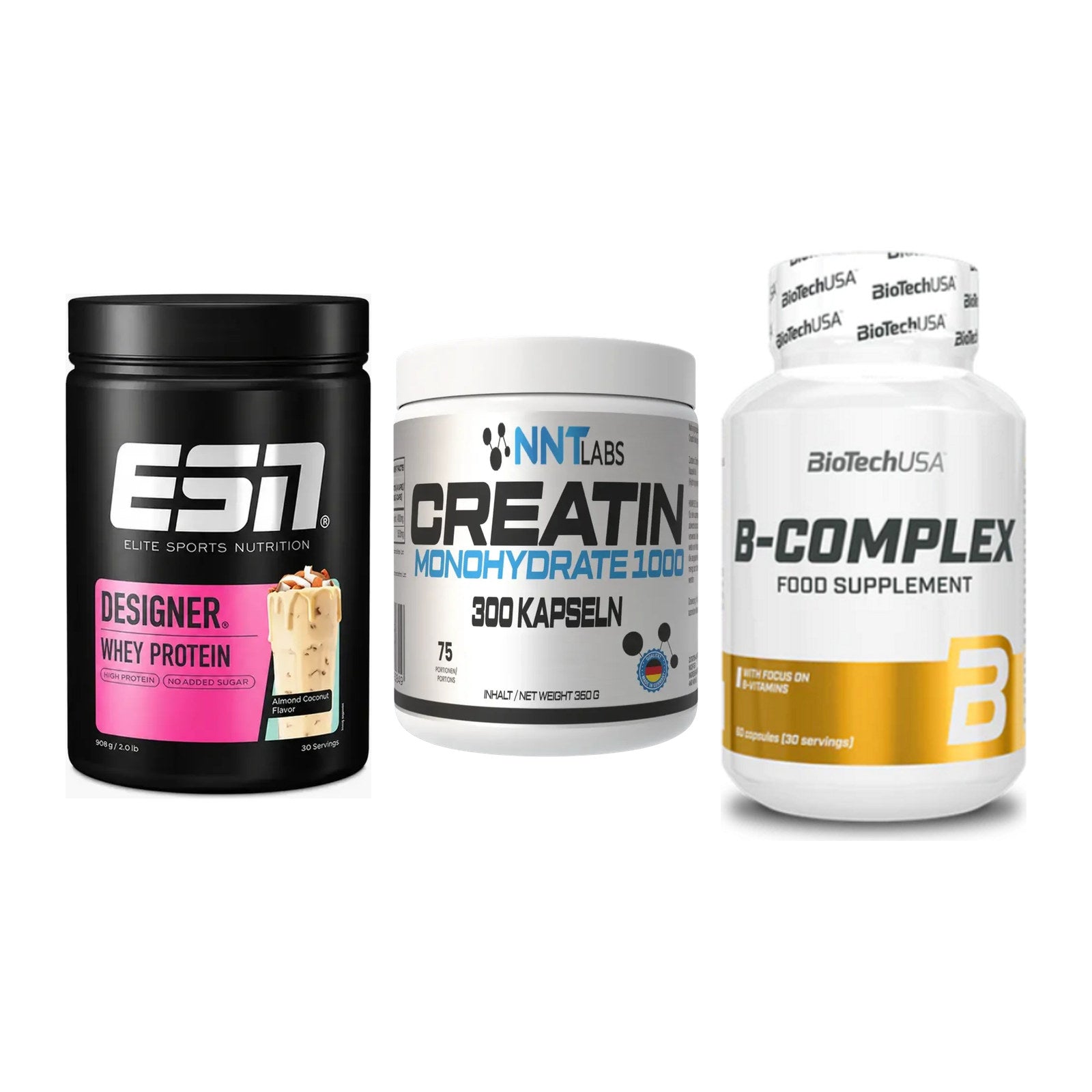 Einsteiger-Set: ESN Designer + NNT Creatin 1000 + BioTech B – alle enthaltenen Artikel
