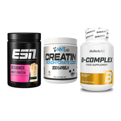 Einsteiger-Set: ESN Designer + NNT Creatin 1000 + BioTech B – alle enthaltenen Artikel