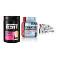Einsteiger-Set: ESN Designer + Nutrend Creatine + Olimp Vita-Min – alle enthaltenen Artikel