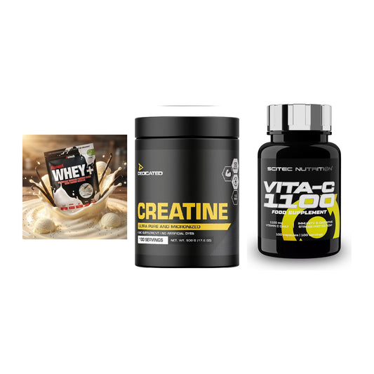 Einsteiger-Set: Sinob Honest + Dedicated + Scitec Vitamin C – alle enthaltenen Artikel