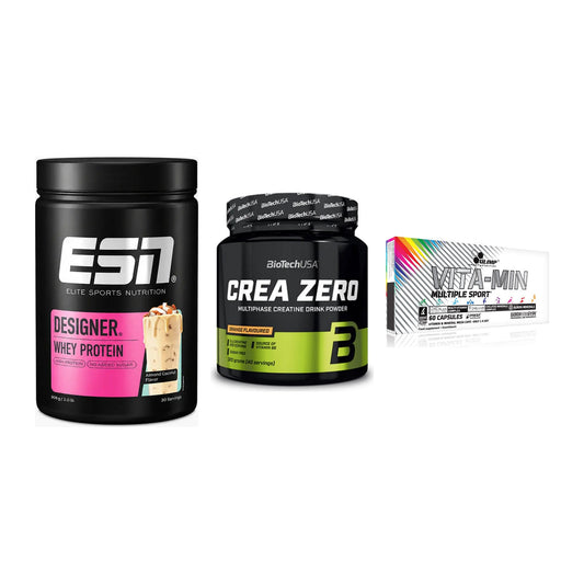 Einsteiger-Set: ESN Designer + BioTech Crea + Olimp Vita-Min – alle enthaltenen Artikel