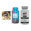 Einsteiger-Set: Sinob Honest + Nutrend Kre-Alka + MST Iron Bisglyc – alle enthaltenen Artikel