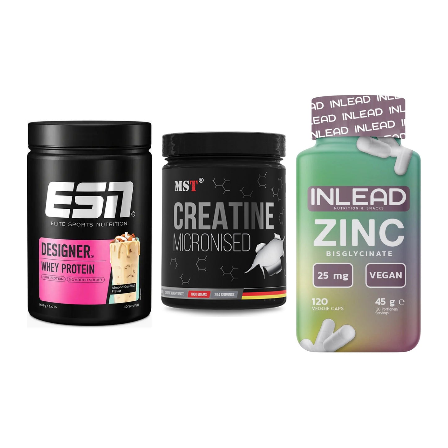 Einsteiger-Set: ESN Designer + MST Creatin + INLEAD Zink – alle enthaltenen Artikel