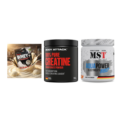 Einsteiger-Set: Sinob Honest + Body Attack 100% + MST Aqua Power – alle enthaltenen Artikel