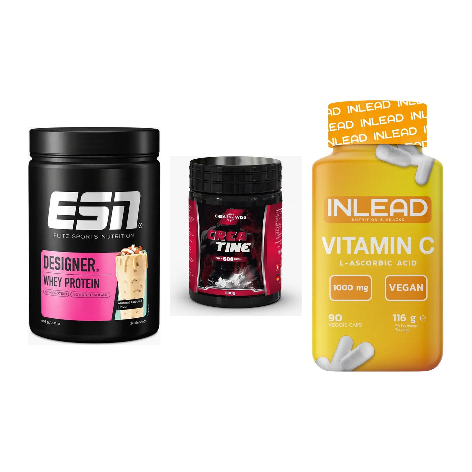 Einsteiger-Set: ESN Designer + CREASWISS + INLEAD Vitamin C – alle enthaltenen Artikel