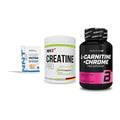 Einsteiger-Set: NNT Whey + MST Creatin Pro + BioTech L-Carnit – alle enthaltenen Artikel