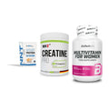 Einsteiger-Set: NNT Whey + MST Creatin Pro + BioTech Multivit – alle enthaltenen Artikel