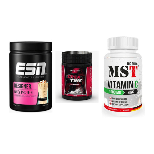 Einsteiger-Set: ESN Designer + CREASWISS + MST Vitamin C – alle enthaltenen Artikel