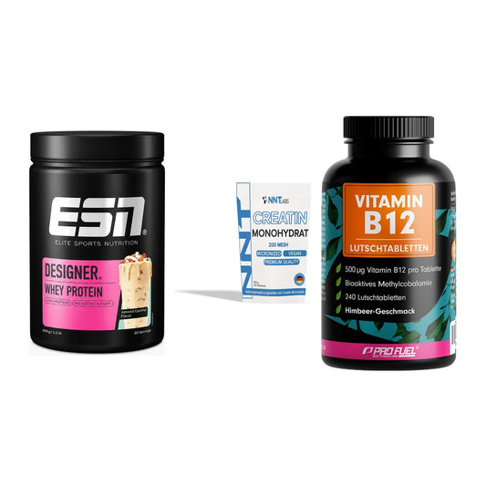 Einsteiger-Set: ESN Designer + NNT Creatin + ProFuel Vitamin – alle enthaltenen Artikel