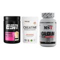 Einsteiger-Set: ESN Designer + ProFuel Creatine + MST Calcium – alle enthaltenen Artikel