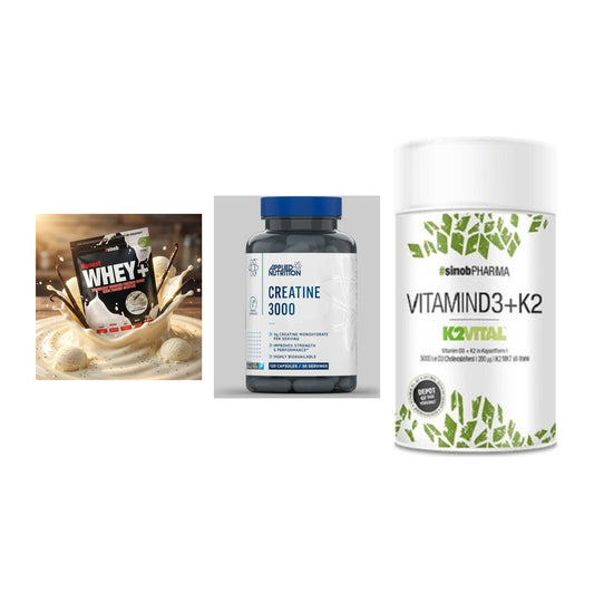 Einsteiger-Set: Sinob Honest + Applied Nutritio + Sinob Vitamin D3 – alle enthaltenen Artikel