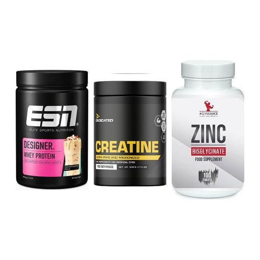 Einsteiger-Set: ESN Designer + Dedicated + #GYMJUICE ZINC – alle enthaltenen Artikel
