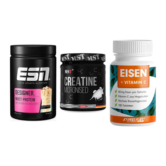 Einsteiger-Set: ESN Designer + MST Creatin + ProFuel EISEN – alle enthaltenen Artikel