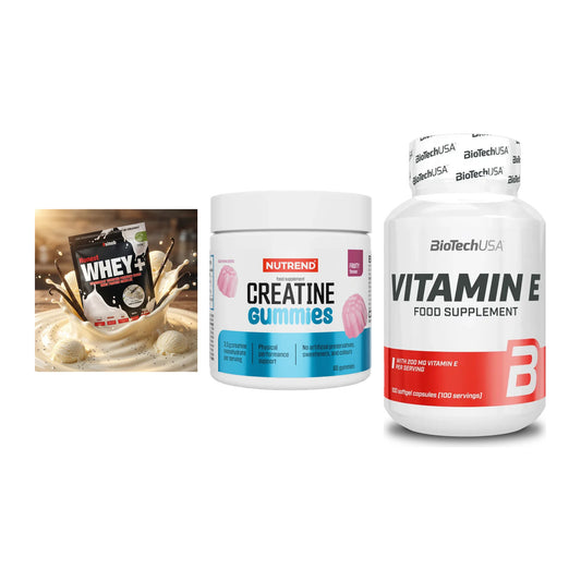 Einsteiger-Set: Sinob Honest + Nutrend Creatine + BioTech Vitamin – alle enthaltenen Artikel