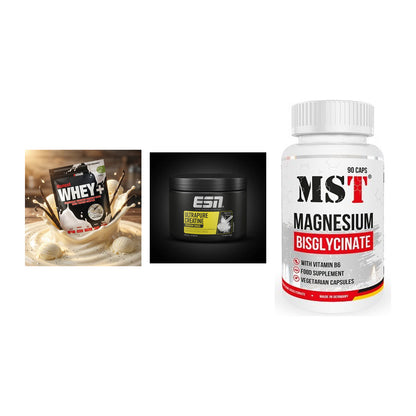 Einsteiger-Set: Sinob Honest + ESN Ultrapure + MST Magnesium – alle enthaltenen Artikel