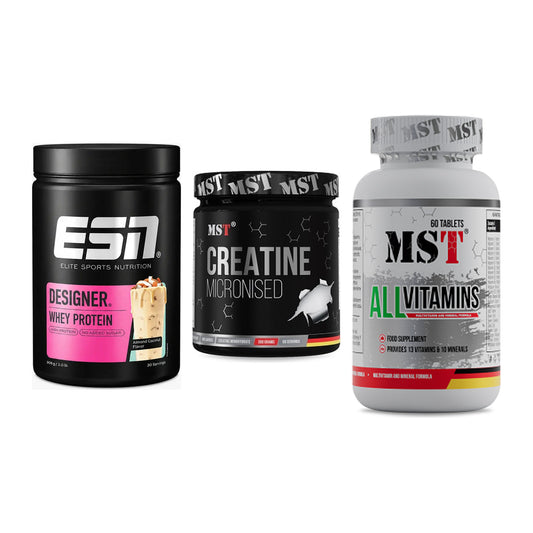 Einsteiger-Set: ESN Designer + MST Creatin + MST All Vitamins – alle enthaltenen Artikel