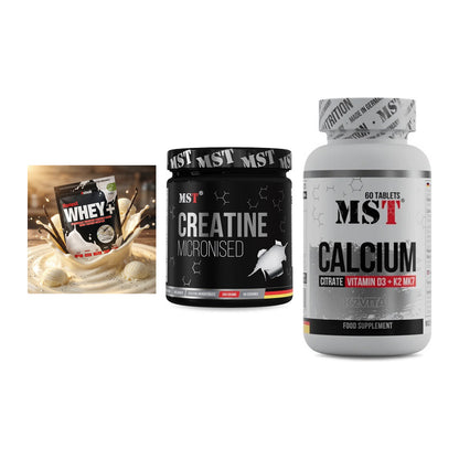 Einsteiger-Set: Sinob Honest + MST Creatin + MST Calcium – alle enthaltenen Artikel