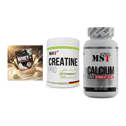 Einsteiger-Set: Sinob Honest + MST Creatin Pro + MST Calcium – alle enthaltenen Artikel