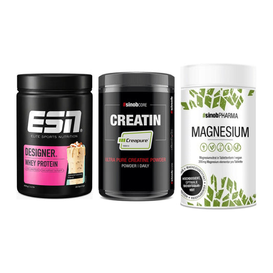 Einsteiger-Set: ESN Designer + Sinob Creatin + Sinob Magnesium – alle enthaltenen Artikel