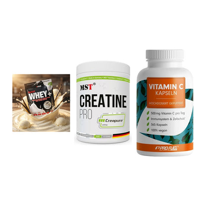 Einsteiger-Set: Sinob Honest + MST Creatin Pro + ProFuel Vitamin – alle enthaltenen Artikel