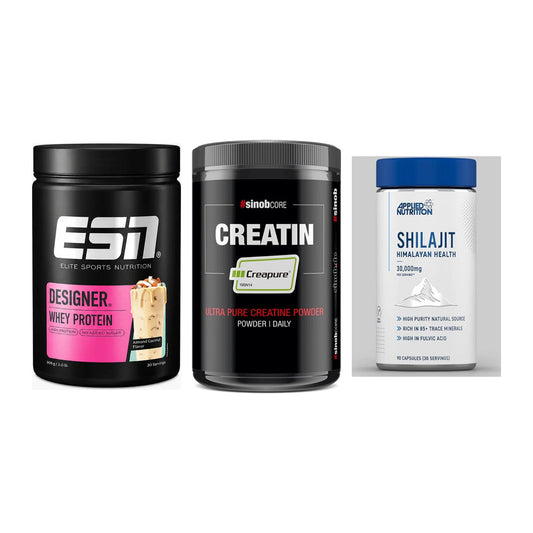 Einsteiger-Set: ESN Designer + Sinob Creatin + Applied Nutritio – alle enthaltenen Artikel