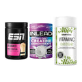 Einsteiger-Set: ESN Designer + INLEAD Creatine + Sinob Vitamin C – alle enthaltenen Artikel