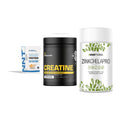 Einsteiger-Set: NNT Whey + Dedicated Creatine + Sinob Zink Chelapro – alle enthaltenen Artikel