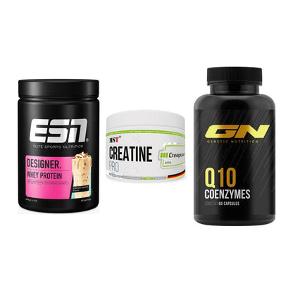 Einsteiger-Set: ESN Designer + MST Creatin Pro + GN Q10 Health – alle enthaltenen Artikel